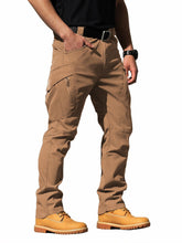 FLYFIREFLY men's ripstop tactical pants fabric close-up showing durability and abrasion resistance.