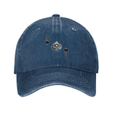Flyjbs Geometric Ace of Spades hat front view for casual wear and outdoor activities.
