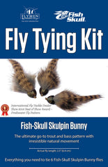 Flymen Skulpin Bunny fly-tying kit image showing an all-in-one setup for beginners
