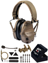 FMATAL GEAR 2025 AMP headset front view for comfortable hearing protection