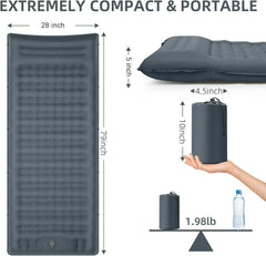 FNARMW built-in pump feature showcased for quick inflation and easy setup