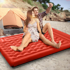 FNARMW sleeping pad ergonomic pillow close-up for neck support during camping