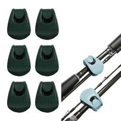 Blue FNLGTN fishing rod holder clips 6-pack on display