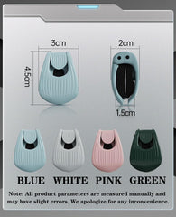 White FNLGTN fishing rod holder clips 6-pack on display