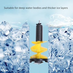 17.7 inch long auger shaft design