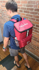 FOCO Atlanta Falcons cooler backpack capacity 36 cans for ample storage.