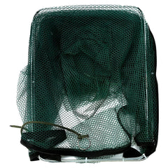 Automatic opening shrimp trap with top rope in action