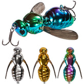 FONMANG Wasps-Style topwater lure with 3D eyes