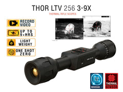 SharpIR-enhanced clarity from ATN Thor LTV improves target detail in scenes.