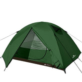 Forceatt camping tent outer door shows easy access and dual-entry convenience.