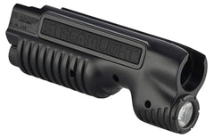CR123A battery powered forend light with polymer construction