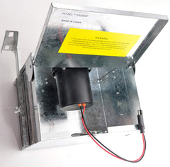 Foreverlast under-barrel mount image shows simple mounting and quick feed control adjustment.