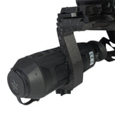 Forge 301 Taipan V2 Arm overview on helmet showing compact balanced mount design