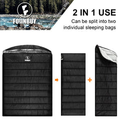 Forinbuy queen-size 2-person design offers spacious shared sleep space.