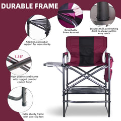 Foristrail memory foam armrests provide comfortable support during long sessions.