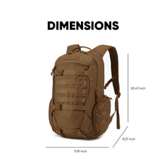 Fortune Edge 35L hydration port backpack shows easy water access during hikes.