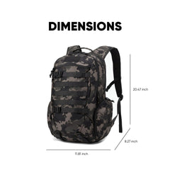 Fortune Edge 35L bag hydration port for easy water access during hikes