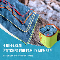 4Monster cotton-feeling microfiber towel offers soft touch and high absorbency.