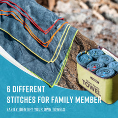 4Monster fast-drying towels stay soft and absorbent.