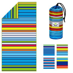 4Monster microfiber beach towel sand-free surface for clean, beach-ready comfort.