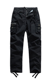 FOURSTEEDS women's mid-rise cargo pants front pocket for tool storage on outdoor hikes.