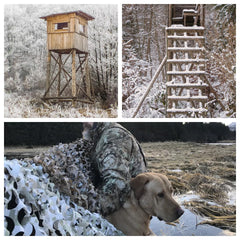 Fousam camo netting roll 10x20 serves as versatile shade and privacy backdrop.