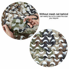 Fousam camo netting roll 10x20 draped for versatile shade and cover.