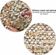 Fousam camo netting snow camouflage roll 10x20 ideal for blinds and shading.