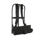 Fox Outdoor LC-1 frame front view showing compatibility with medium to large A.L.I.C.E. packs