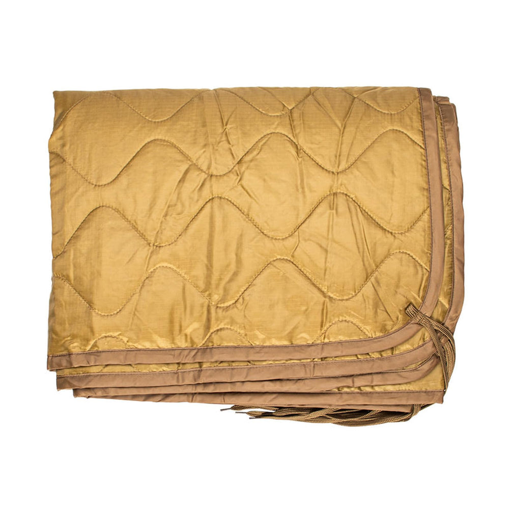 Fox Outdoor Products 21-68 Poncho Liner in Coyote, versatile warmth for camping