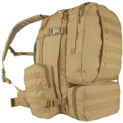 Fox Outdoor Products Advanced 3-Day Combat Pack main compartment keeps gear organized for extended trips.