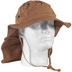 Fox Outdoor Products Advanced Hot-Weather Boonie Hat, front view, 2.5-inch brim for sun protection.