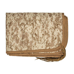 Fox Outdoor Products poncho liner in digital desert camouflage provides versatile warmth for outdoor activities.