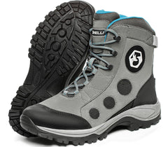 Foxelli Wading Boots show durable construction for rugged riverbeds and season-long protection.