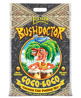 FoxFarm Bush Doctor Coco Loco 12qt bag front view for ready-to-use soil and garden setup