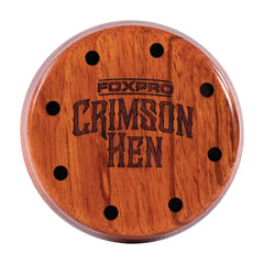 FOXPRO Crimson Hen Brazilian cherry wood body for warm resonance and durability