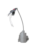 FOXPRO FoxJack 5 predator decoy mounted on FOXPRO call, offering lifelike motion.