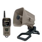 FOXPRO X24 XHD speaker delivers powerful, clear predator calls for distant targets.