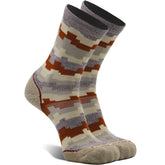 Fox River Womens Hike Sedona socks full view in brown with breathable Merinomaxx blend for quick-dry comfort