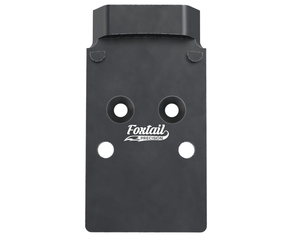 Foxtail Precision red dot adapter for CZ P-10 mount boosts rapid target acquisition