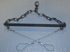 FPS Skinning Gambrel made in USA provides sturdy support for processing game outdoors.