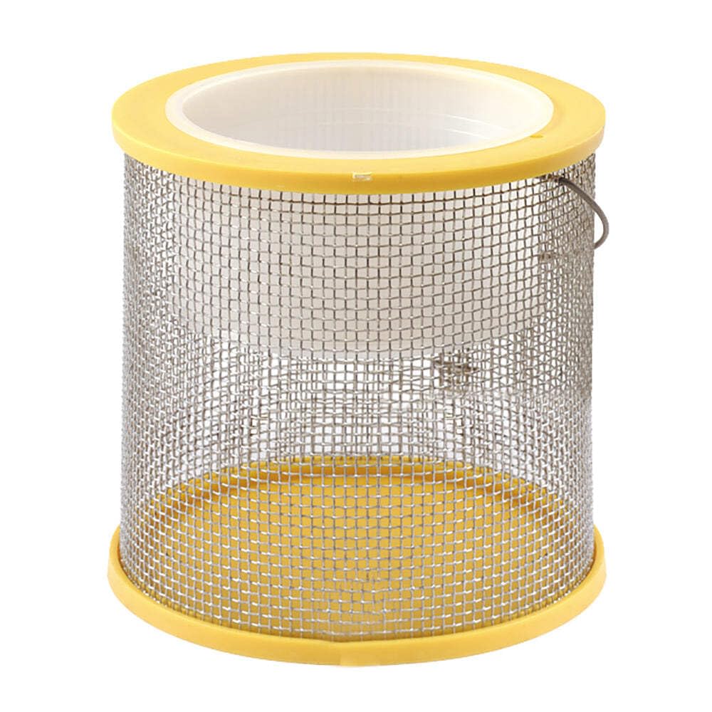 FRABILL 1280 cricket cage bucket for live crickets and easy retrieval.