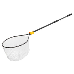 FRABILL Conservation telescoping net with teardrop hoop, 23x26 inches, safe retrieval.
