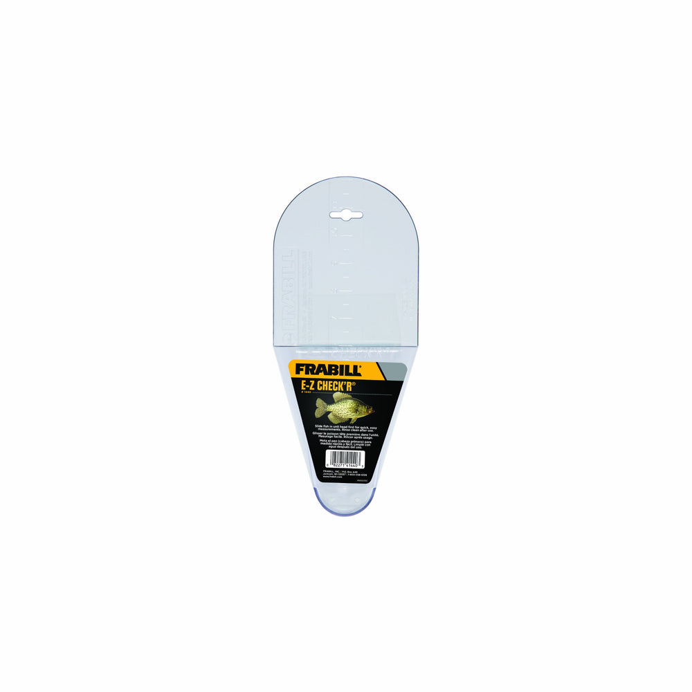 Frabill EZ Crappie Check'R measuring tool for quick length reads