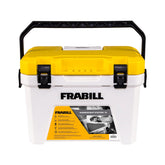 Frabill Magnum bait station base showing rugged insulated housing for weatherproof bait storage.