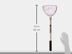 Frabill PVC Baitwell Net nylon mesh with 18-inch handle for easy netting