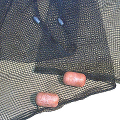 FRABILL Seine Net 4x20 black netting for durable casting and camouflage.