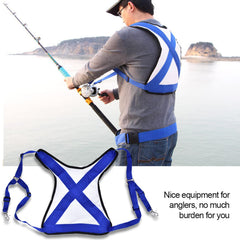 Adjustable shoulder straps on Frdhee fishing belt