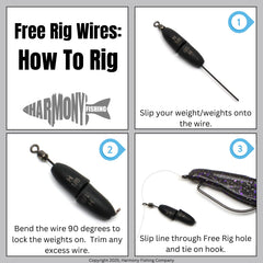 Close-up of a Free Rig Wire