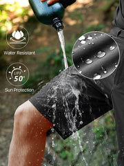 Free Soldier waistband-adjustment shorts demonstrate customizable fit